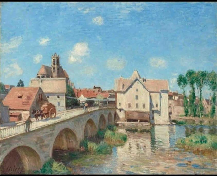 Beautiful F2 Apartment 5 Stops By Train From Paris Moret-sur-Loing Zewnętrze zdjęcie
